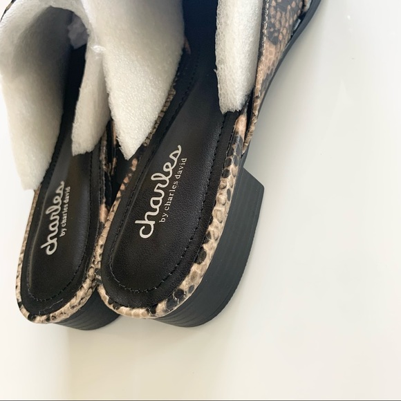 🌸New🌸 Charles Mules with Chain Detail Shoes 8.5 - Picture 6 of 8